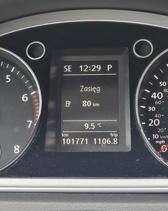 Volkswagen CC cena 53500 przebieg: 102000, rok produkcji 2015 z Łomża małe 352